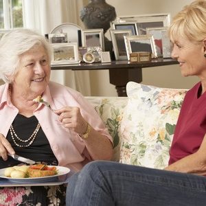 aging-in-place with a caregiver for your loved one