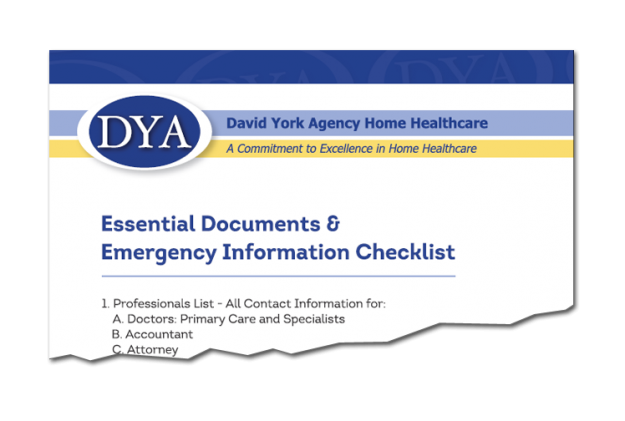 Essential Documents & Emergency Information Checklist