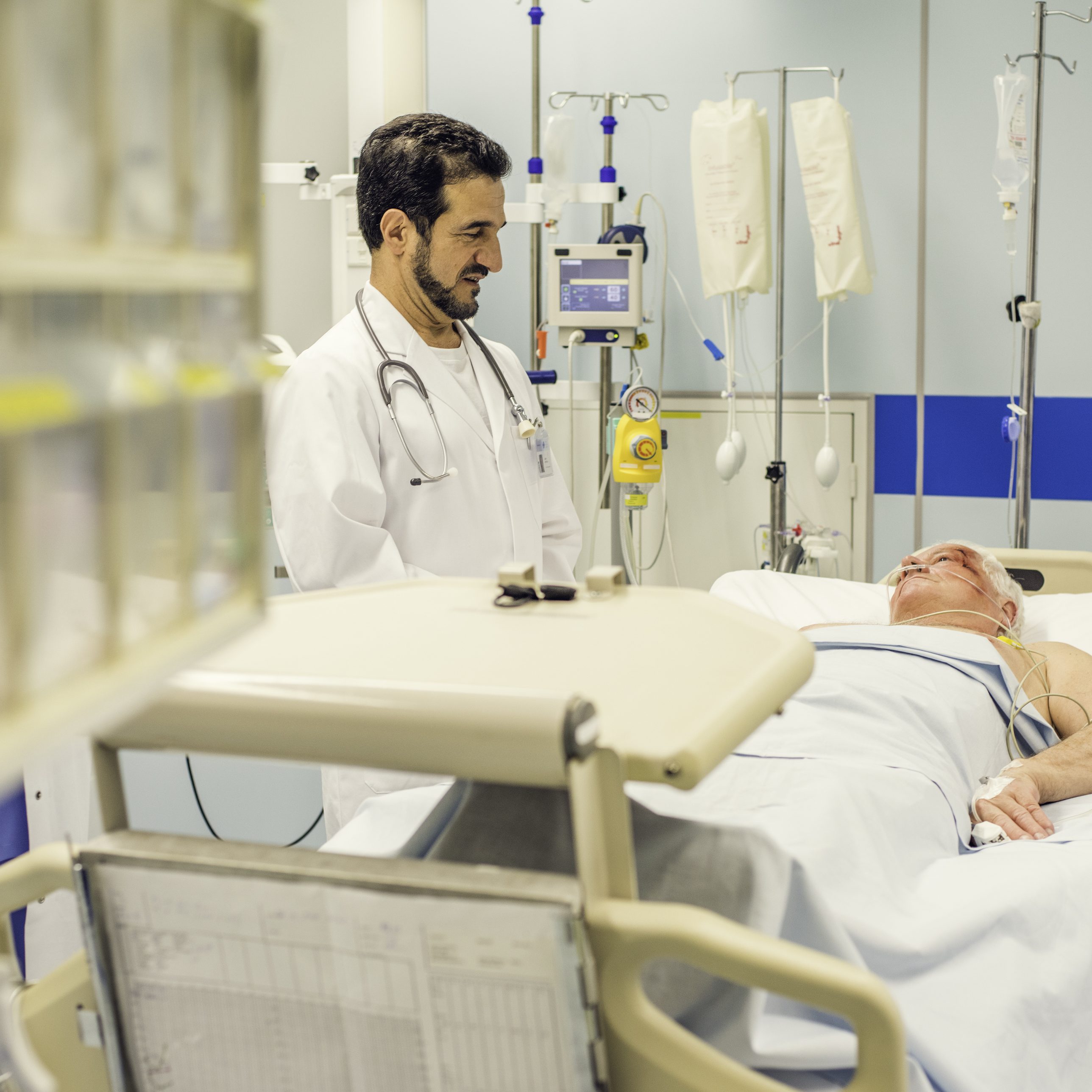 Senior emergency room visits in Staten Island.