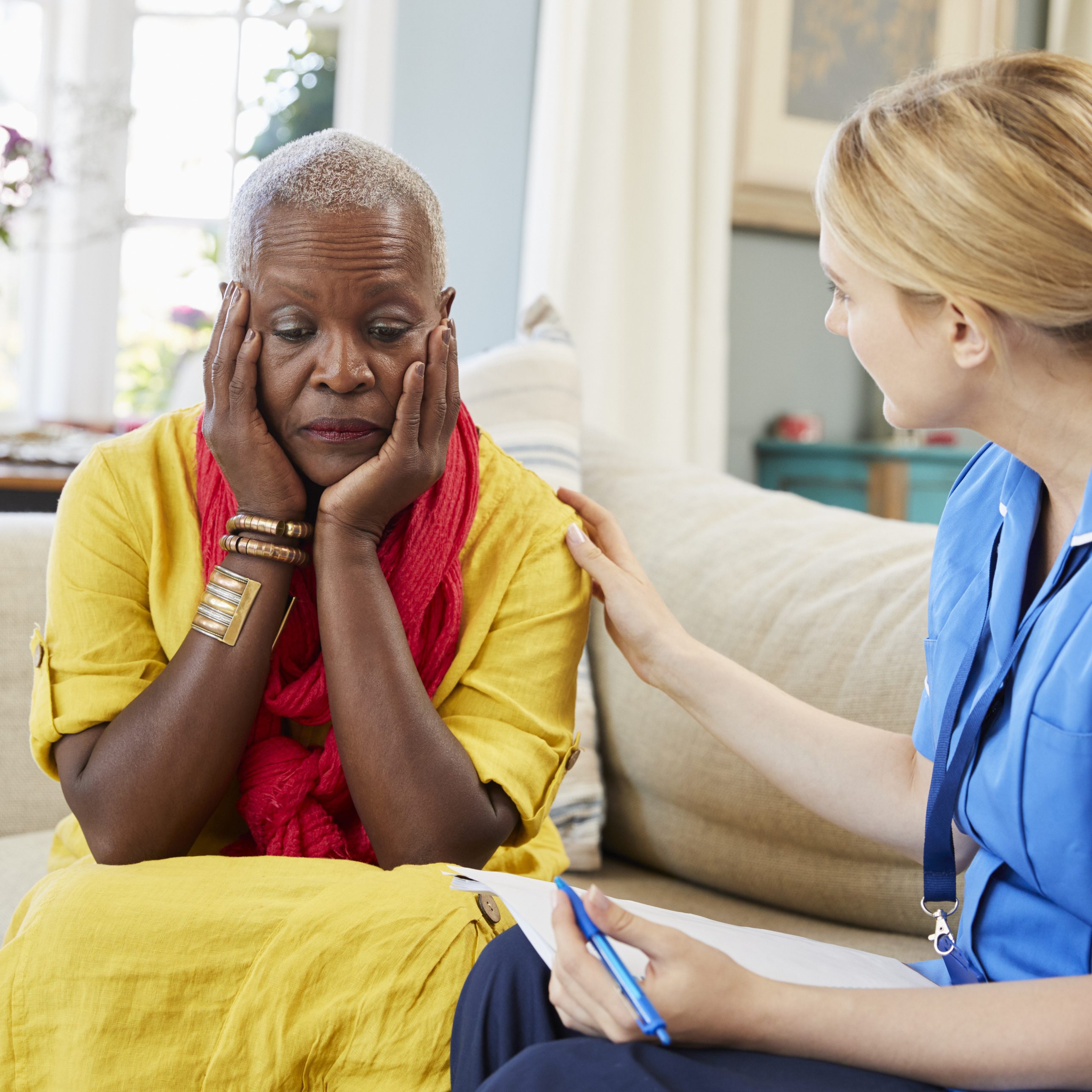 Nurse answering questions about the many types of dementia in Brooklyn.