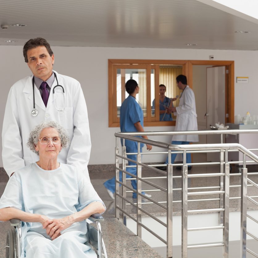 geriatric hospital admissions in Forest Hills.