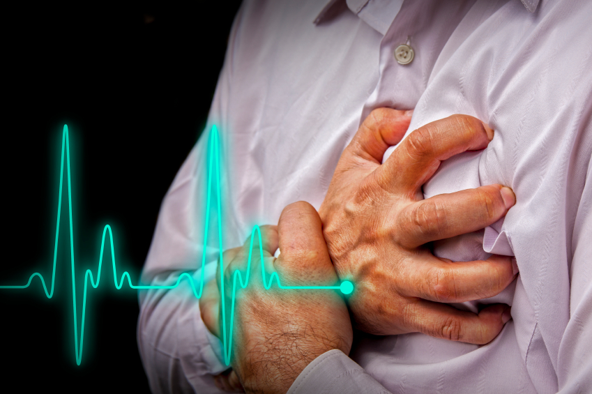 Men with chest pain – heart attack heart attack