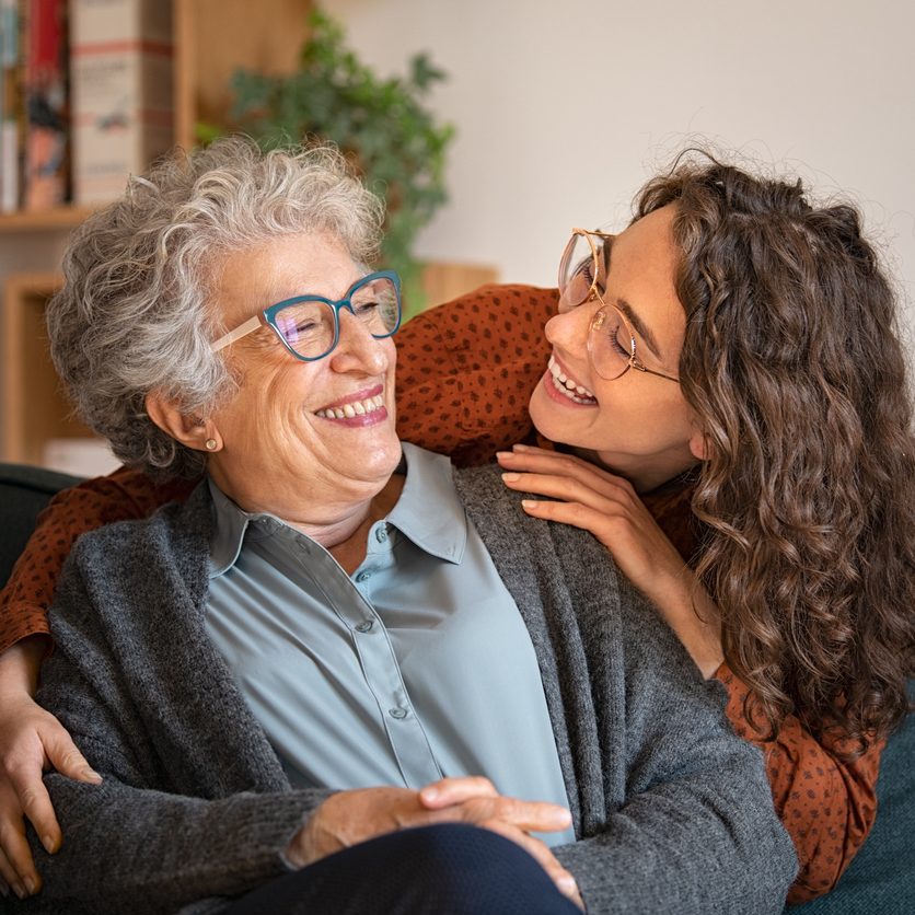 Elderly woman and granddaughterhealth problems among older Americans.