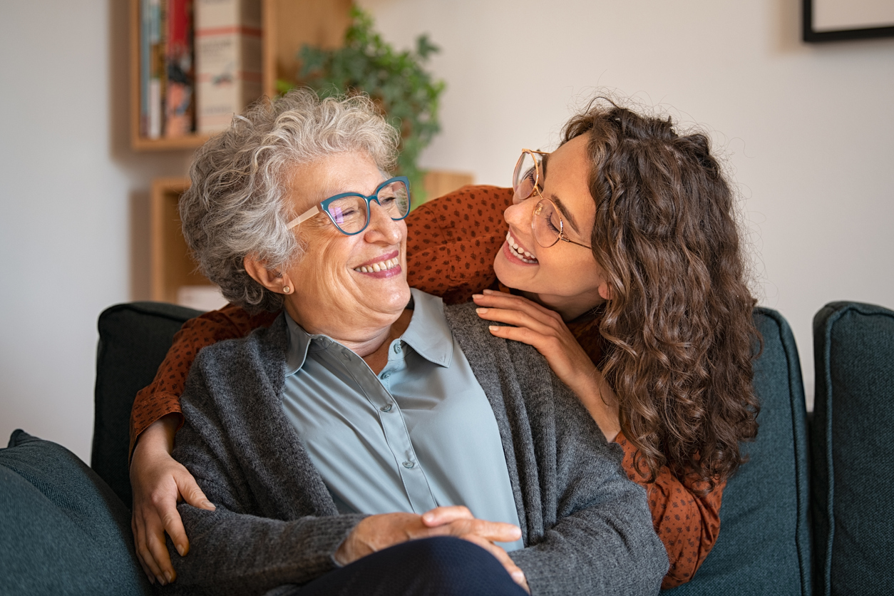 Elderly woman and granddaughterhealth problems among older Americans.