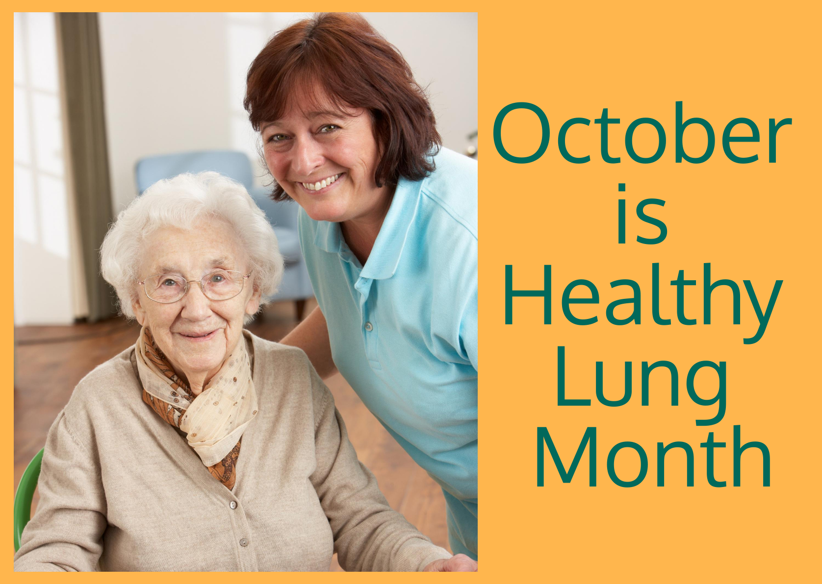 October Healthy Lung Month