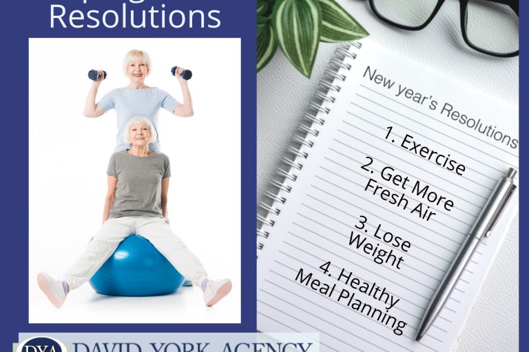 Keeping new year's resolutions for exercise and weight loss in seniors