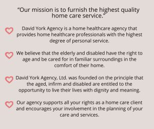 David York Agency Mission Statement
