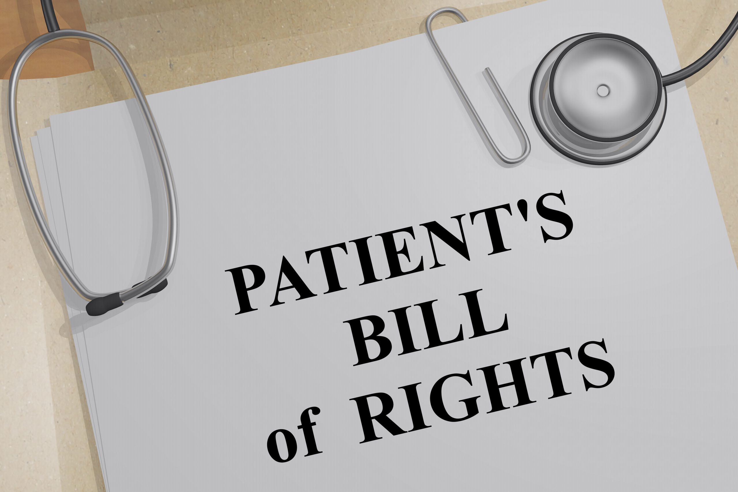 Patient's Bill of Rights include respect, communication and kindness