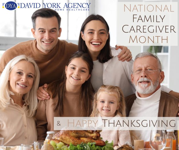 Thanksgiving. Family Caregiver Month Facebook Post 940×788 px National Family Caregiver Month and Thanksgiving